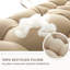 Coussin de siège haut dossier - Coussin de chaise Adirondack imperméable pour l'extérieur pour mobilier de patio avec attache, couleur vibrante, rembourrage élastique de qualité supérieure, utilisation multi-scénario, beige-1790471936