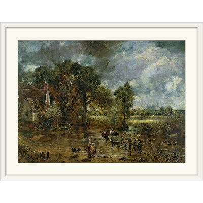John Constable " Full Scale Study For The Hay Wain, C.1821 " by John Constable