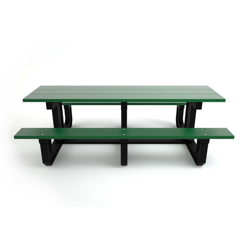 Table de pique-nique Park Place, Vert, H 30,5 po x l 96 po x P 58 po