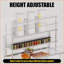 12x60 Inch Stainless Steel Double Overshelf for Kitchen, Space-Saving with 400lb Capacity, Easy to Clean