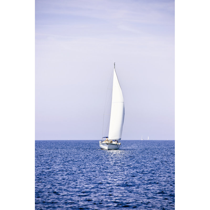 Sailing with sailboat Wall Art on Canvas, 91cm H x 61cm W