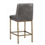 5West Upholstered Stool with Metal Frame-2139477073-2139386438