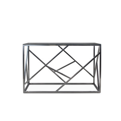 Goshorn 120cm Glass Top Console Table