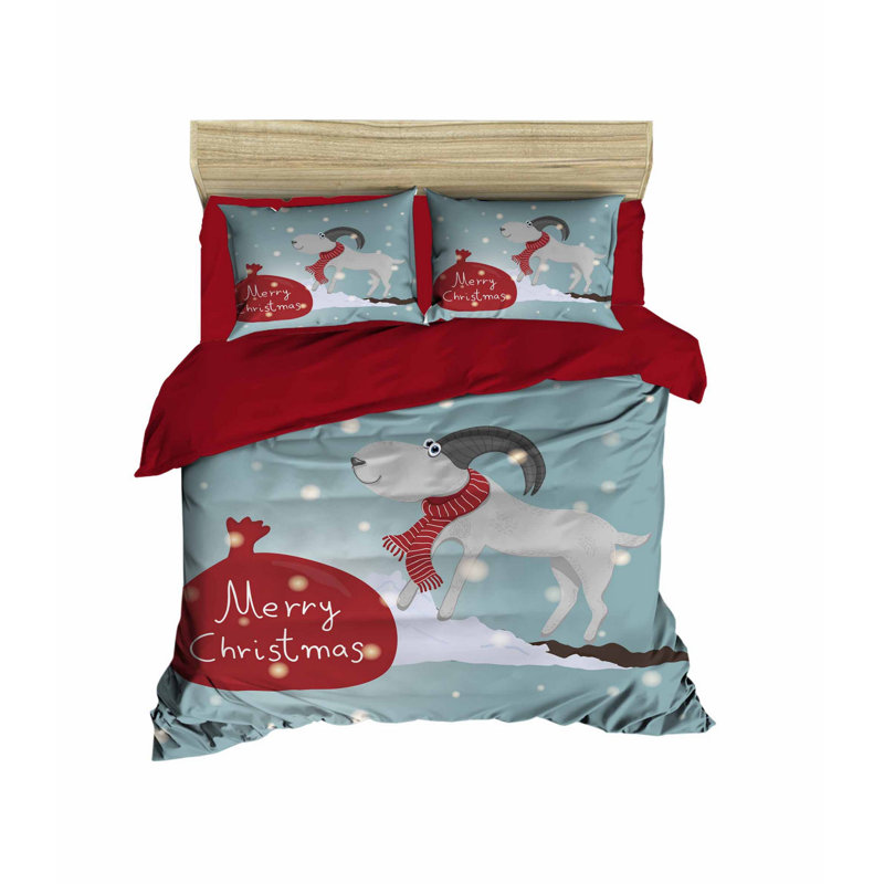 Bruton Polyester No Pattern Duvet Cover Set with Pillowcases