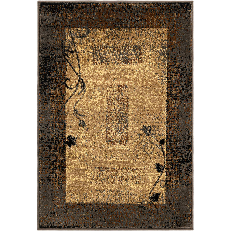 Tapis beige / brun Apex, Rectangle 2 pi x 3 pi 1 po