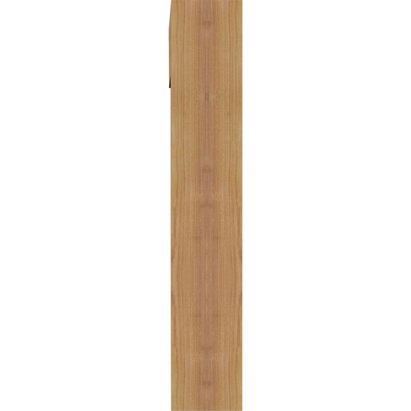 Support triple en fer traditionnel Avery 8 po, H 23 po x P 20 po, Cèdre rouge de l'Ouest l 4 po x T 4 po (sciage br