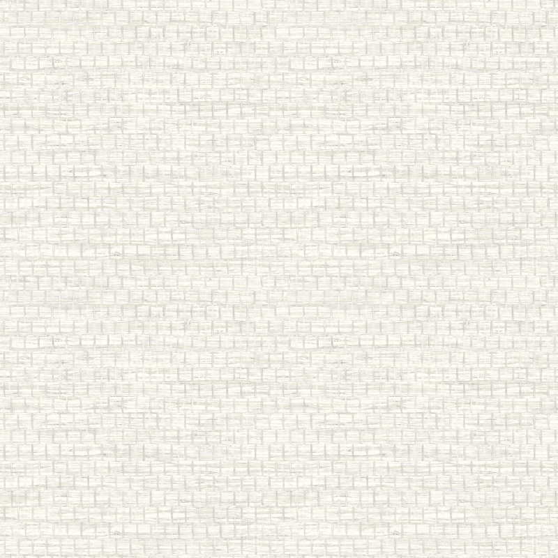 Papier peint tressé, Gazon blanc