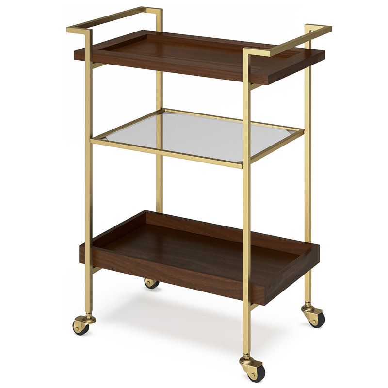 Moderne - Chariot-bar 26 po - Cognac