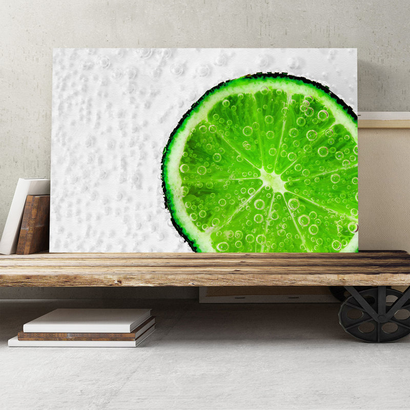 Lime with Tonic Photographic - Wrapped Canvas, 35cm H x 50cm W