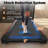 3.5HP Folding Treadmill, 0.5-8.5MPH Running Machine with 3-Level Incline, Hydraulic Rod, Shock Pad & Heart Rate Sensor, Max 330LBS for Home Use