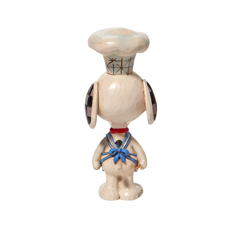 Mini figurine 4 "Peanuts par Jim Shore Snoopy Chef
