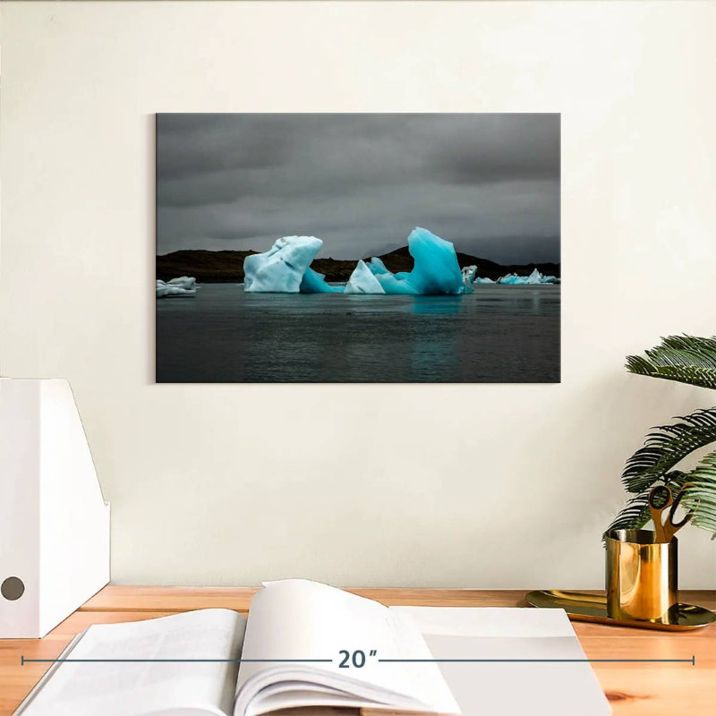 Glaciers flottants Alvord, H 8 po x l 12 po