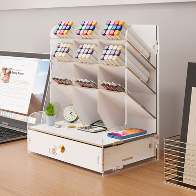 Manufactured Wood Desk Organiser