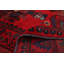 Tapis unique en laine noué à la main style Kosak des années 1980 de 6 pi 10 po x 9 pi 11 po rouge Pinckard