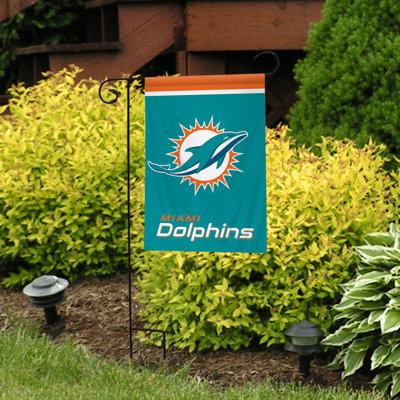 Miami Dolphins NFL Licensed Garden Flag