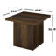 Table de bout carrée en bois d'ingénierie-1413352347