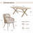 Rectangular Outdoor Dining Set With Cushions-1992030858-2001940432