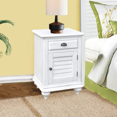 Abukhdeir Single Door/Single Drawer Nightstand