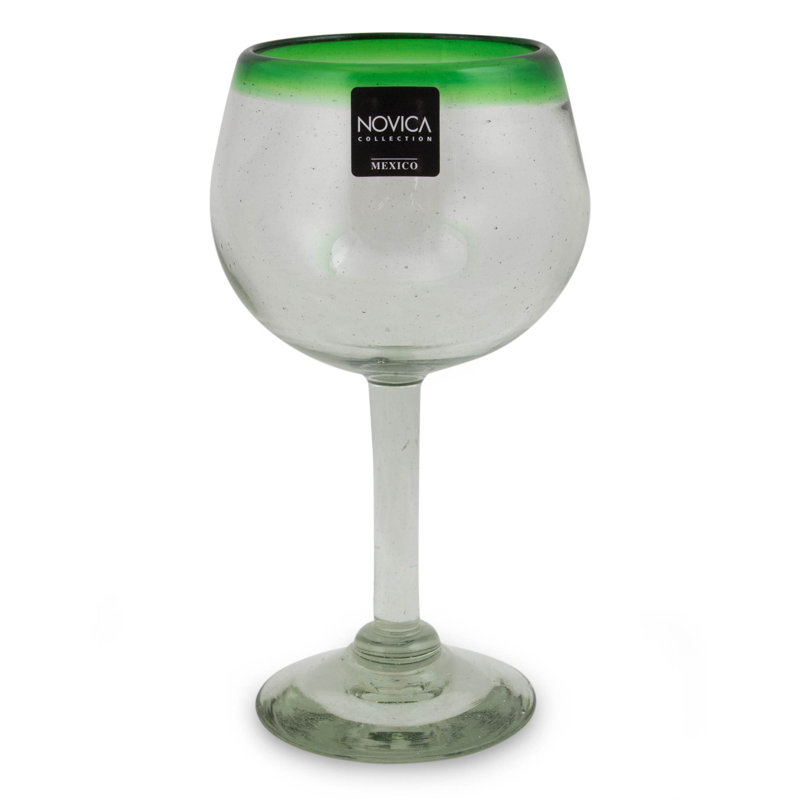 12 oz. Verre à vin tout usage, Vert