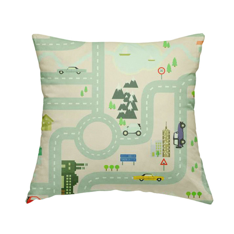 Bevins Geometric Rectangular Cushion