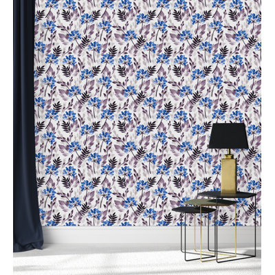 Carreau de papier peint l 25 po