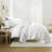 Quilt Set - Lightweight - All Season Quilted Coverlet - Relic Stripe Taupe-105628349