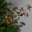 Faux Holly/Berry Branch