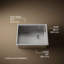 Strive® 23 In. Undermount Single-Bowl Workstation Kitchen Sink