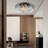 24 Inch French Retro 6-light Crystal Ceiling Lamp