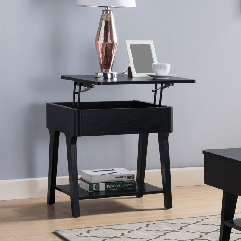 End Table, Lift Tabletop