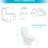 Toilet With Soft Close Feature - Reduces Noise And Protects Dual Flush Low Maintenance, High Durability