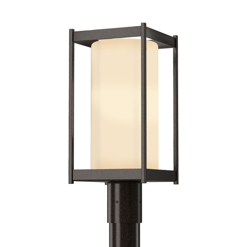 Cela 1 - Light 18.6" H Lantern Head, Coastal Bronze, Opal Glass