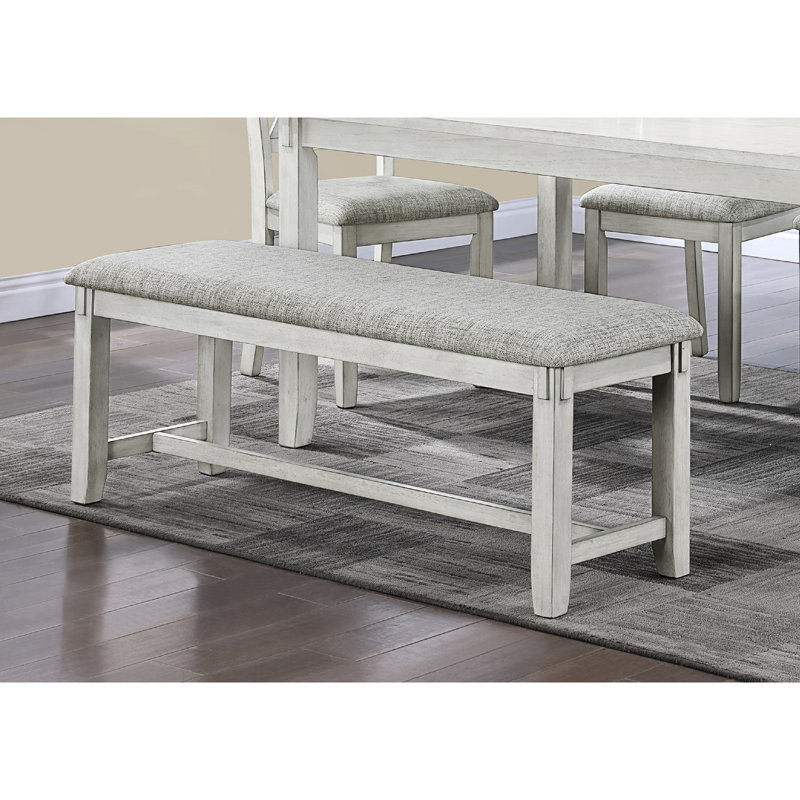 Meuble de salle à manger de style transitionnel en bois flotté de hauteur standard 1pc
