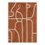Tapis intérieur beige / brun Aura-128992684