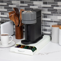 Acheter Grand panier de rangement de Capsules de café en fer, comptoir de  Table basse, support de dosettes de café en métal, gardien de dosettes  d'espresso