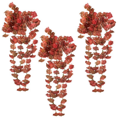 10" Plastic Natural Touch Sedum Vine Pick