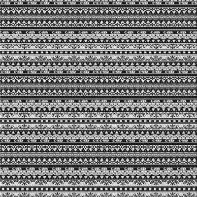 Tapis noir/blanc à motifs Lamentin