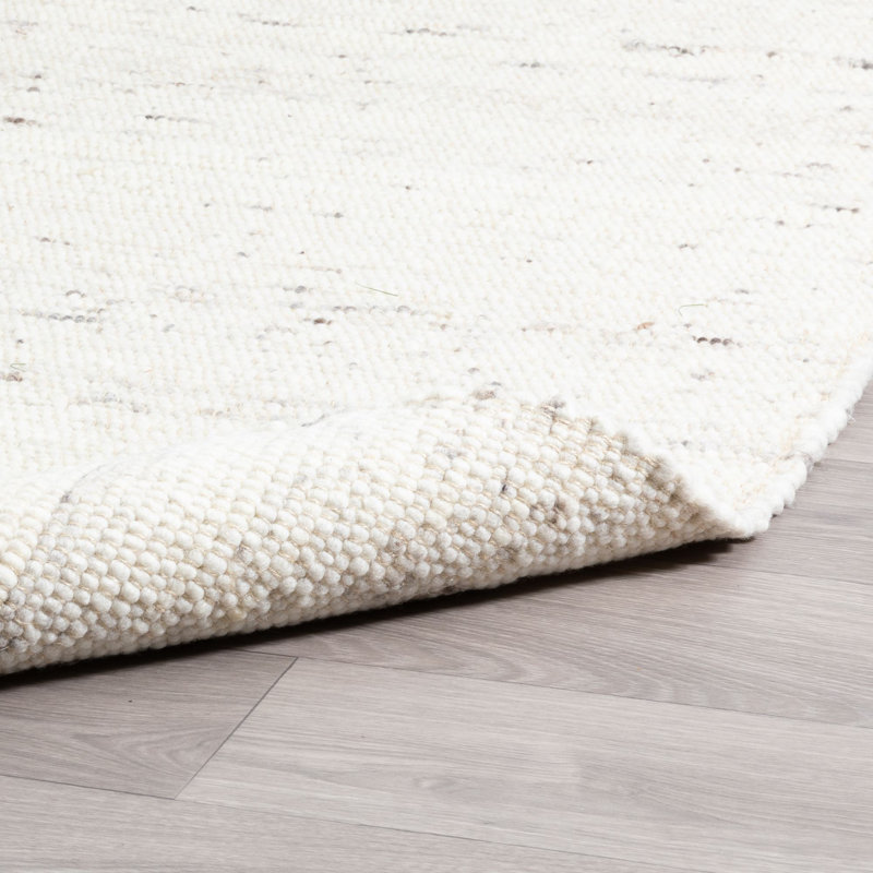 Eastville Solid Colour Hand Woven Flatweave Area Rug, Rectangle 80 x 150cm