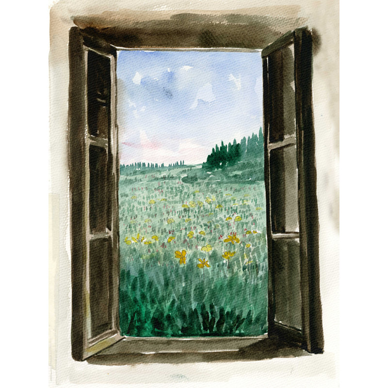 " The Window ", 16" H x 12" W  