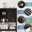 Hedia Freestanding Over The Toilet Storage-1025743744