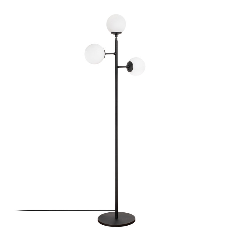 Hawkin 163cm Tree Floor Lamp, Black