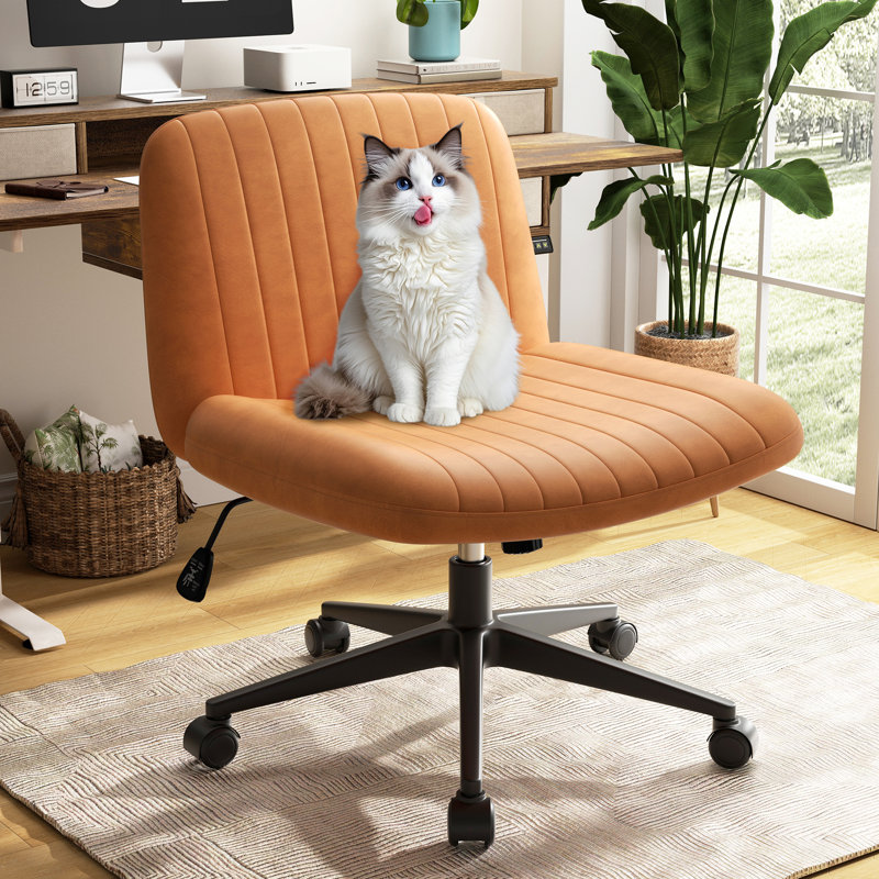 Chaise de bureau Criss-Cross, Orange