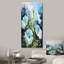 «Blue Morning Glory», art mural «Dewy Blooms I»-496710685-530506247