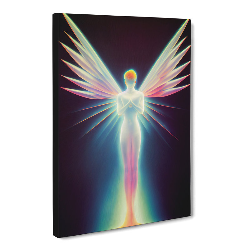 Angel Hypreprism - Wrapped Canvas, 50cm H x 35cm W x 3cm D