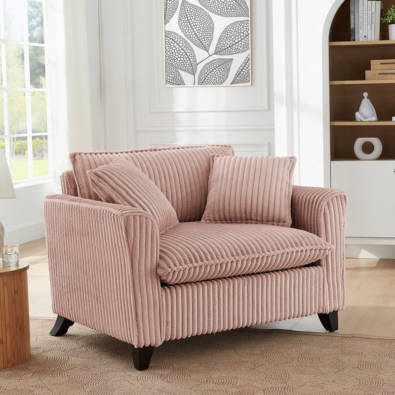 Fauteuil Lazy, Rose