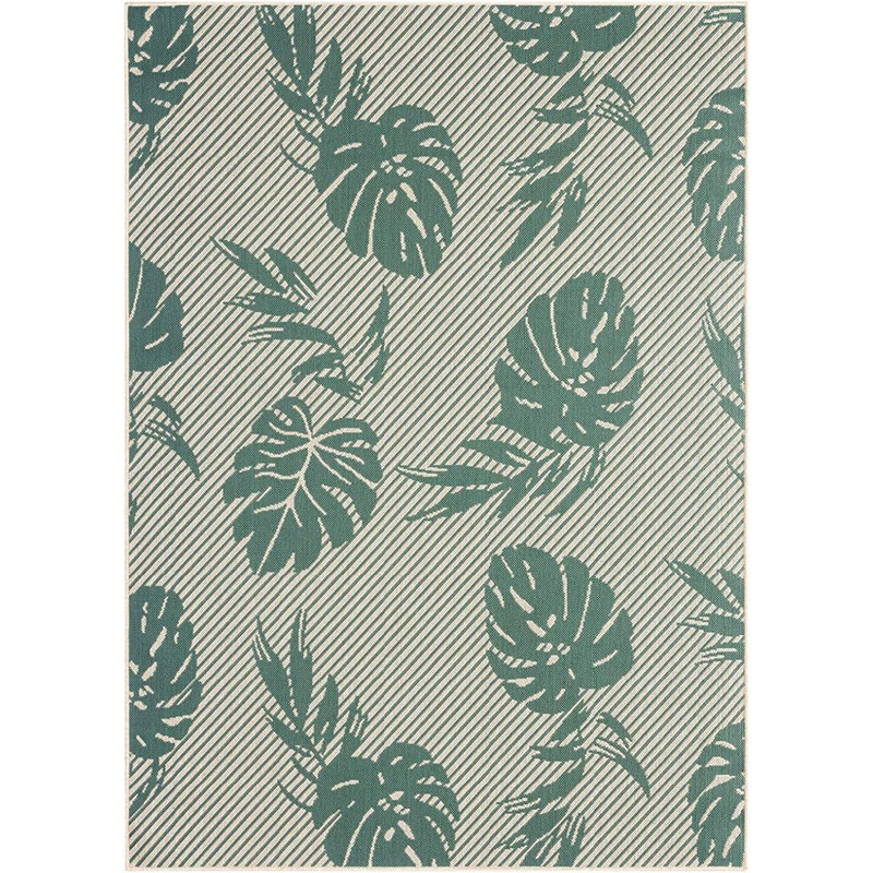 Tapis intérieur / extérieur Palm Coastal, Rectangle 7 pi 10 po x 10 pi 2 po