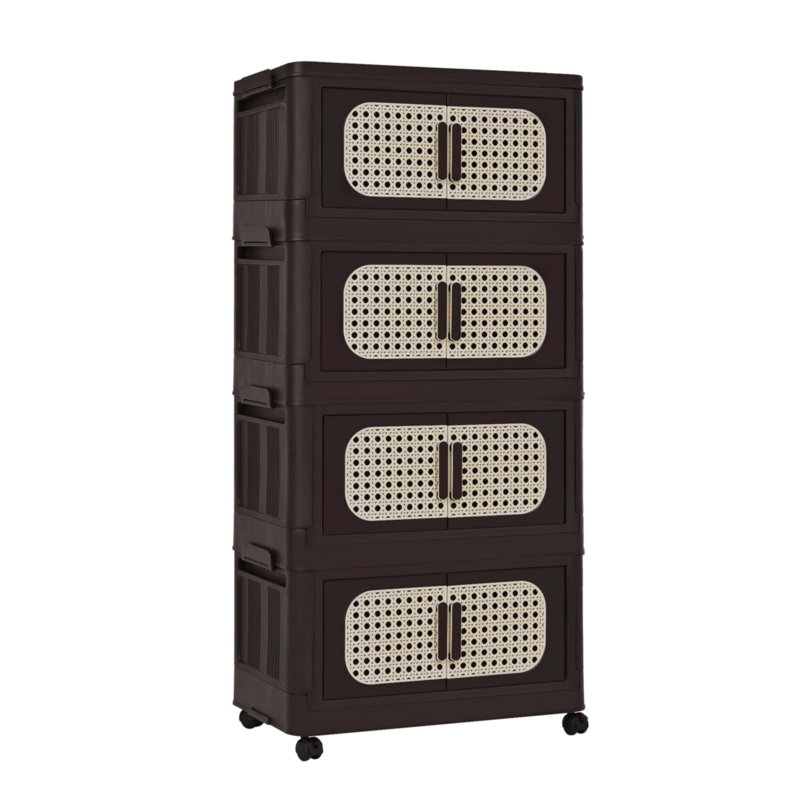 Armoire de rangement 20 po, Brun