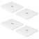 4-inch H-type Track Monopoint Canopy, Connect H Track Fixture To Electric Box