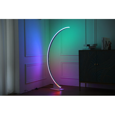56'' LED Arched Floor Lamp