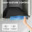 600 CFM Convertible Wall Mount Range Hood In Stainless Steel With Adjustable LED, Gesture Control-124965665-119881710